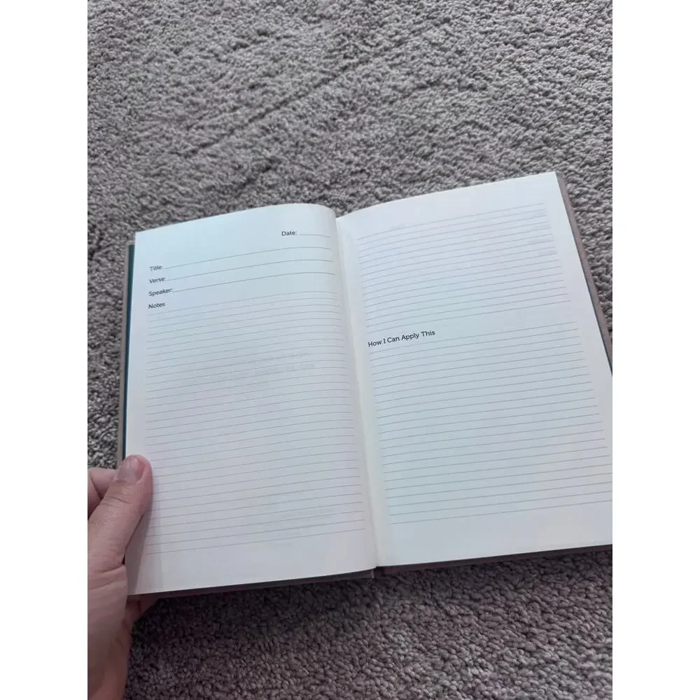 NEW Prone to Wander, Sermon Notes Journal From B&H Editorial Staff Hardcover